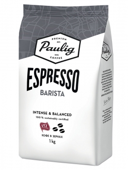 Кофе в зернах Paulig Barista (Паулиг Бариста)  1 кг, вакуумная упаковка