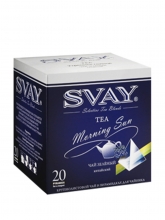 Чай зеленый Svay Morning Sun (Утреннее Солнце), упаковка 20 пирамидок по 4 г