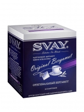 Чай черный Svay Original Bergamot (Оригинальный Бергамонт), упаковка 20 саше по 2 г