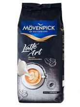 Кофе в зернах Movenpick Latte Art (Мовенпик Латте Арт)  1 кг, пакет с клапаном