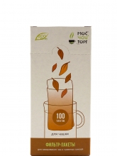 Фильтр - Пакет для чая, кофе 130х67мм,  100 шт./уп.